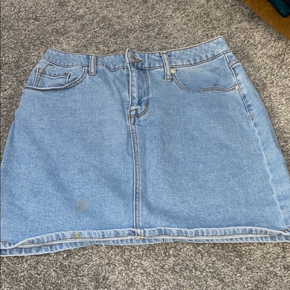 Jean skirt